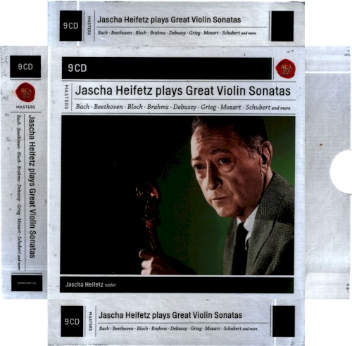 Jascha Heifetz Plays Great Violin Sonatas封面