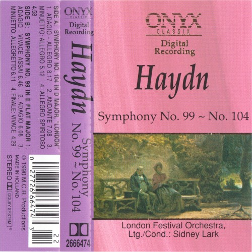 Symphony no. 99 & no. 104封面