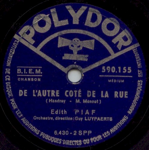De l’autre coté de la rue / Y a pas d’printemps封面