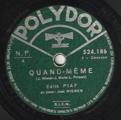 Quand‐même /Fais‐moi valser封面