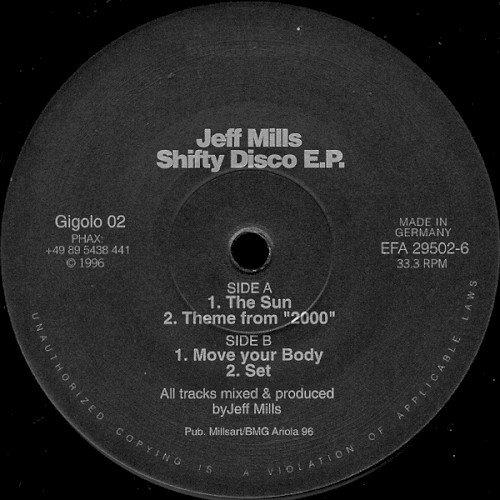 Shifty Disco EP封面