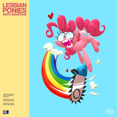LESBIAN PONIES WITH WEAPONS封面