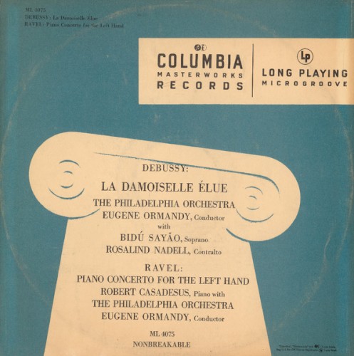 La damoiselle élue / Piano Concerto for the Left Hand封面