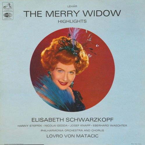 Die lustige Witwe封面