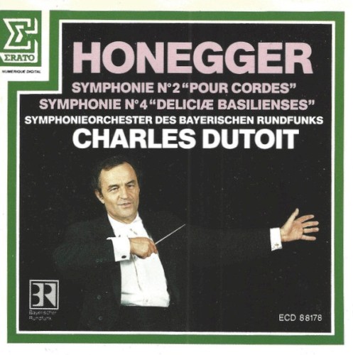 Symphonie no. 2 "Pour cordes" & no. 4 "Deliciae Basilienses"封面