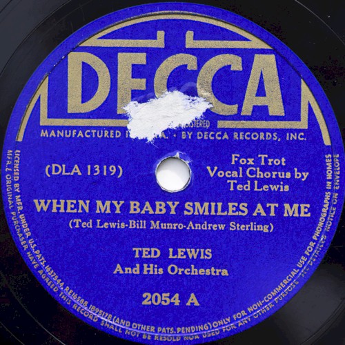 When My Baby Smiles at Me / She’s Funny That Way (I Got a Woman Crazy for Me)封面