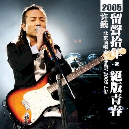 留声十年 绝版青春 许巍北京演唱会封面