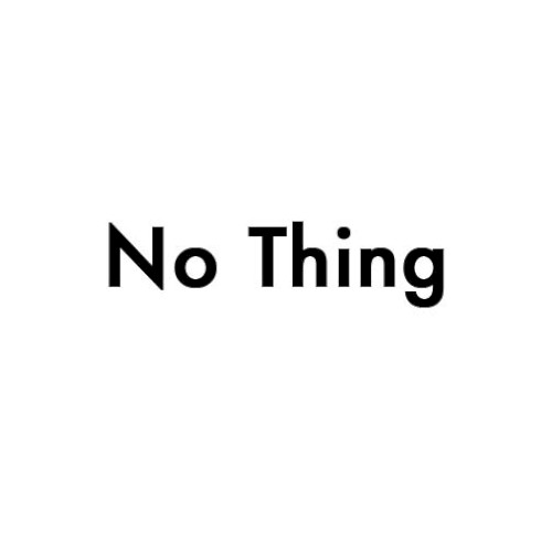 No Thing封面