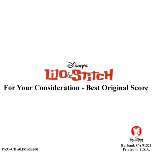 Lilo & Stitch (For Your Consideration)封面