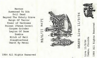 Live 11/9/84封面