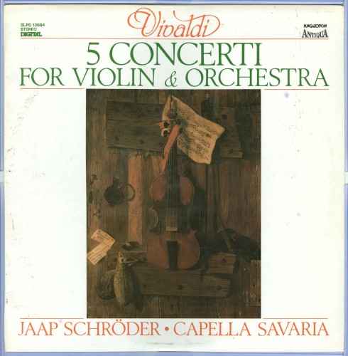 5 Concerti for Violin & Orchestra封面