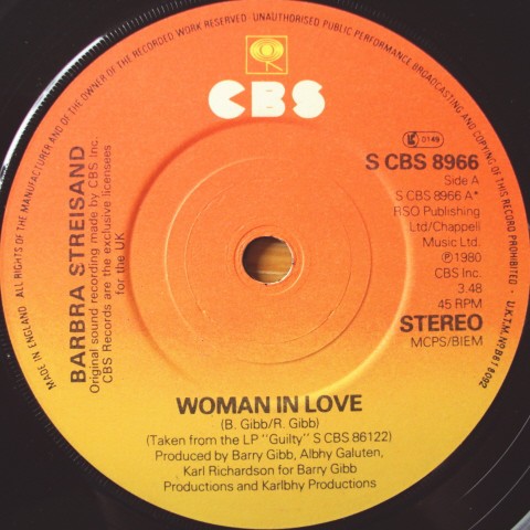 Woman in Love封面