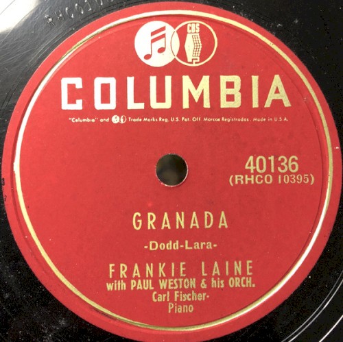 Granada / I'd Give My Life封面