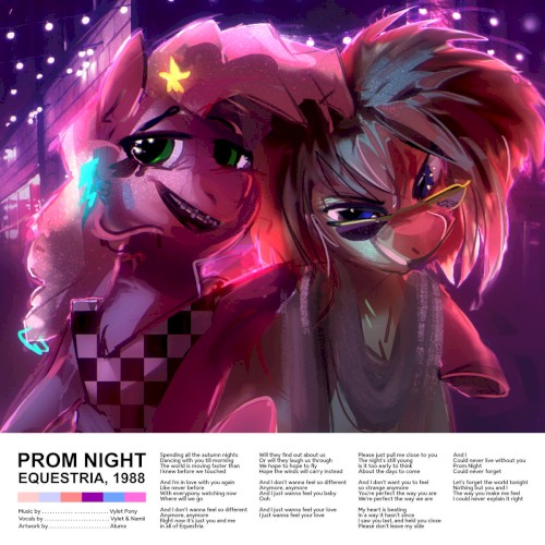 Prom Night Equestria, 1988封面