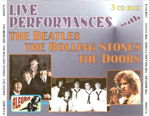 Live Performances With The Beatles, The Rolling Stones, The Doors封面