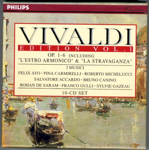 Vivaldi Edition, Volume 1封面