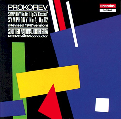 Symphony no. 1 in D, op. 25 "Classical" / Symphony no. 4, op. 112封面