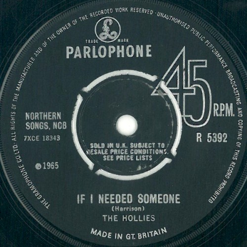 If I Needed Someone / I’ve Got a Way of My Own封面