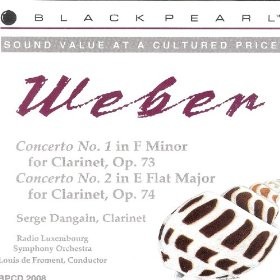 Concerto no. 1 in F minor for Clarinet, op. 73 / Concerto no. 2 in E flat major for Clarinet, op. 74封面