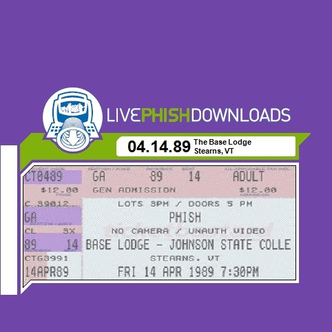 1989-04-14: Johnson State College, Stearns, VT, USA封面