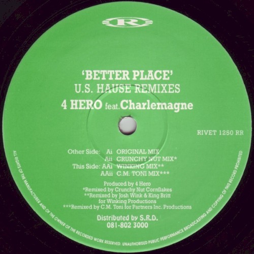 Better Place: US Hause Remixes封面