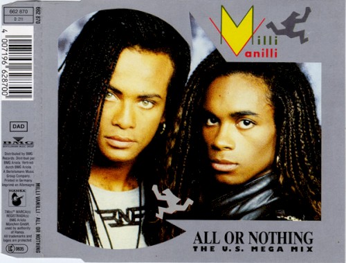 All or Nothing (The U.S. Mega mix)封面