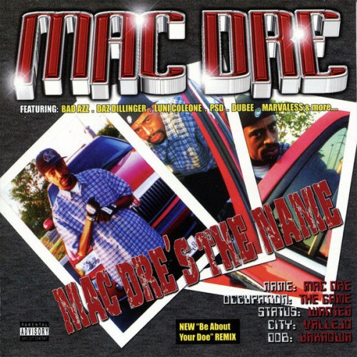 Mac Dre's the Name封面