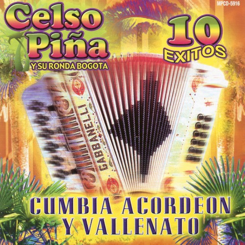 Cumbia, acordeón y vallenato: 10 éxitos封面