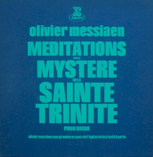 Méditations sur le mystère de la Sainte Trinité封面