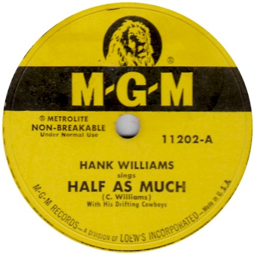 Half as Much / Let's Turn Back the Years封面