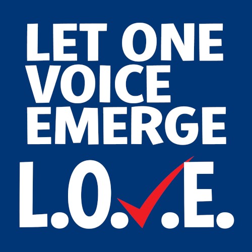L.O.V.E. (Let One Voice Emerge)封面