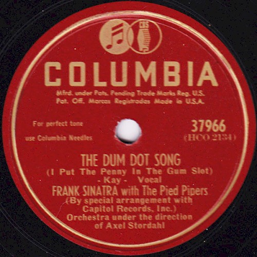 The Dum Dot Song / It All Came True封面