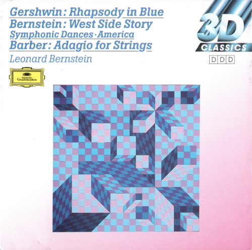Gershwin: Rhapsody in Blue / Bernstein: West Side Story Symphonic Dances & America / Barber: Adagio for Strings封面
