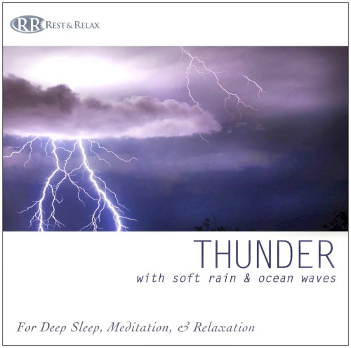 Thunder: With Soft Rain & Ocean Waves封面