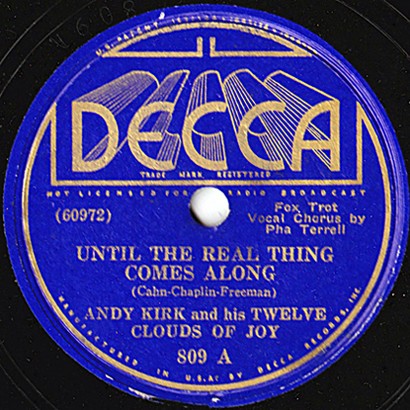 Until the Real Thing Comes Along / Walkin' and Swingin'封面