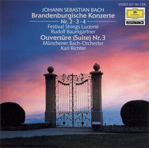 Brandenburgische Konzerte Nr. 2 · 3 · 4 / Ouvertüre (Suite) Nr. 3封面