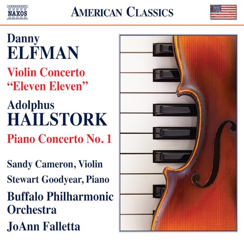 Danny Elfman: Violin Concerto "Eleven Eleven" / Adolphus Hailstork: Piano Concerto no. 1封面