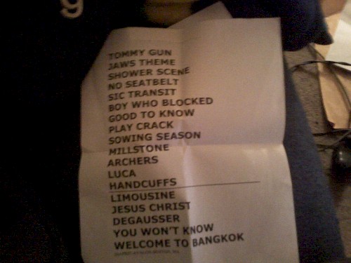2007-09-22: Live at Avalon, Boston, MA封面