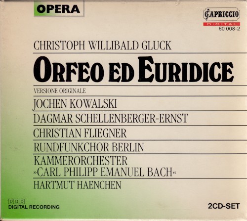Orfeo ed Euridice (1988 Berlin studio cast)封面