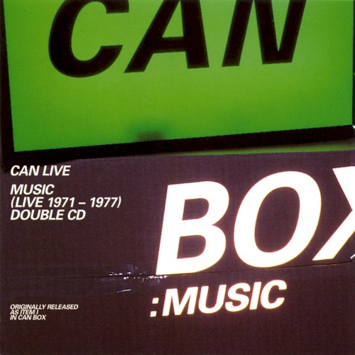 Can Live: Music (Live 1971-1977)封面