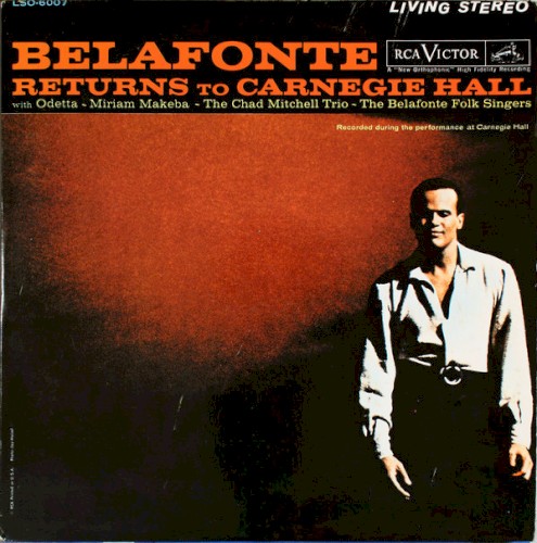 Belafonte Returns to Carnegie Hall封面