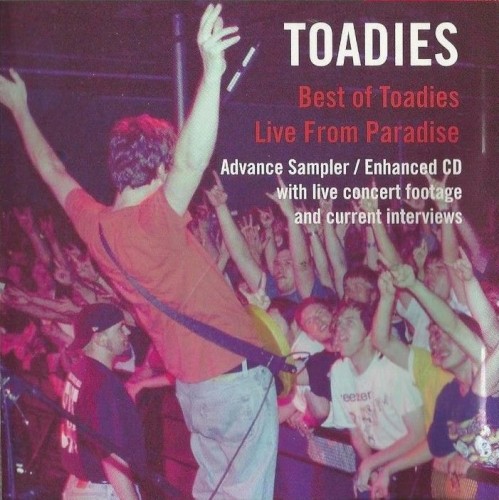 Best of Toadies Live From Paradise Advance Sampler封面