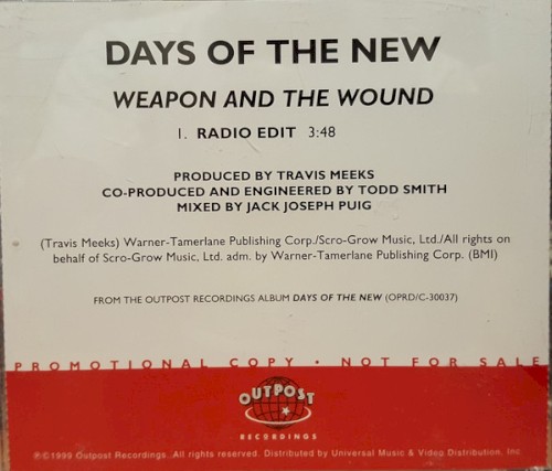 Weapon And The Wound封面
