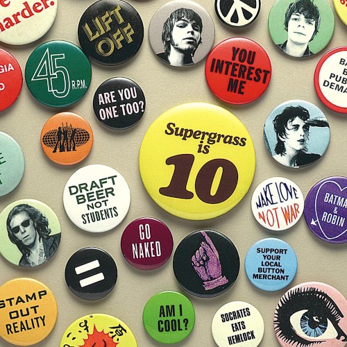 Supergrass Is 10. The Best of 94–04封面
