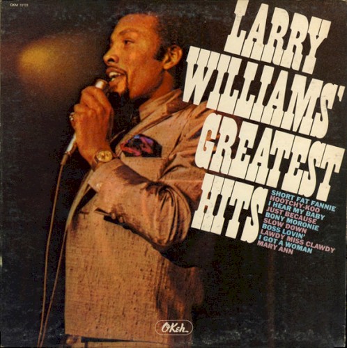 Larry Williams' Greatest Hits封面