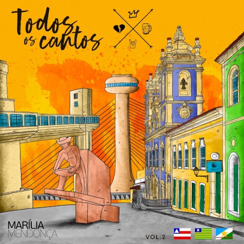 Todos os cantos, vol. 2封面