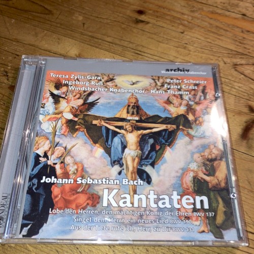Kantaten: Lobe den Herren, den mächtigen König der Ehren BWV 137 / Singet dem Herrn ein neues Lied BWV 190 / Aus der Tiefe rufe ich, Herr, zu Dir BWV 131封面