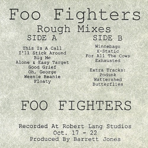 Foo Fighters Rough Mixes封面