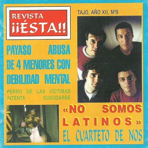 Revista ¡¡Ésta!!封面