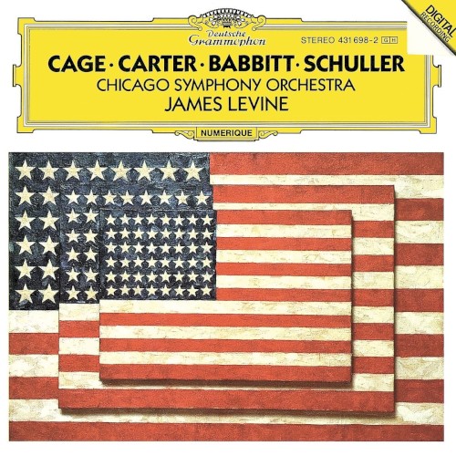Carter: Variations for Orchestra / Schuller: Spectra / Babbitt: Correspondences / Cage: Atlas Eclipticalis封面